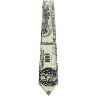 100 Dollar Bill Tie Occupation Ties