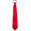 Ruby Solid Zipper Tie Regular Length Zipper Tie