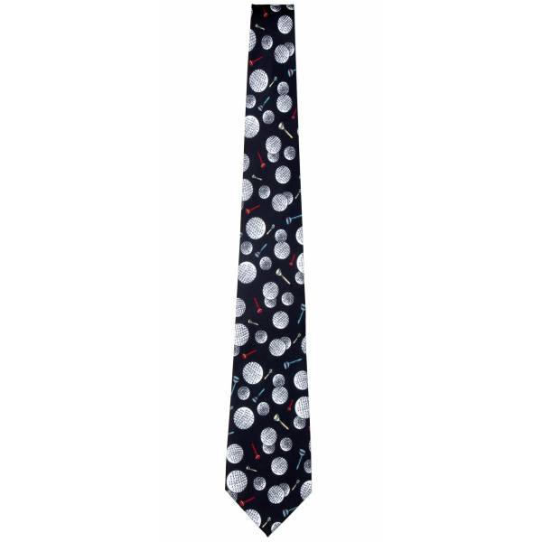 Golf Balls Tie Sports Ties