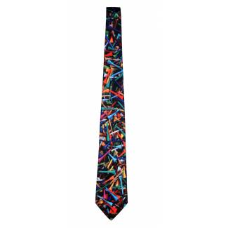 Golf Tees Tie Sports Ties