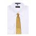 Gold Pattern Clip On Tie Mens Clip On Ties