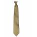 Gold Pattern Clip On Tie Mens Clip On Ties