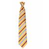 Gold Stripe Clip On Tie Mens Clip On Ties