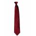 Burgundy Paisley Clip On Tie Mens Clip On Ties