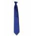 Blue Pattern Clip On Tie Mens Clip On Ties