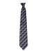 Gray Pattern Clip On Tie Mens Clip On Ties