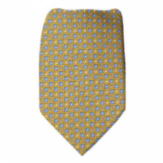 Gold Pattern Men's Tie Regular