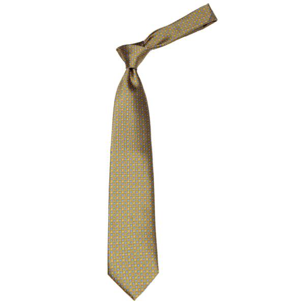 Gold Pattern Men's Tie Regular