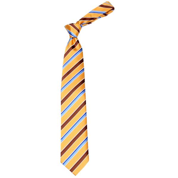 Gold Stripe Men's Tie Regular