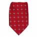 Burgundy Pattern Men's Tie Regular