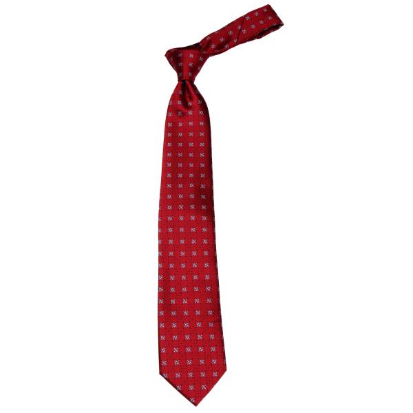 Burgundy Pattern Men's Tie Regular