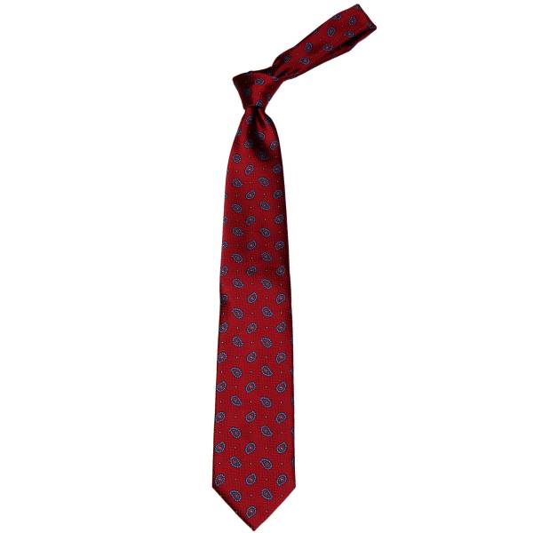 Burgundy Paisley Men's Tie Regular