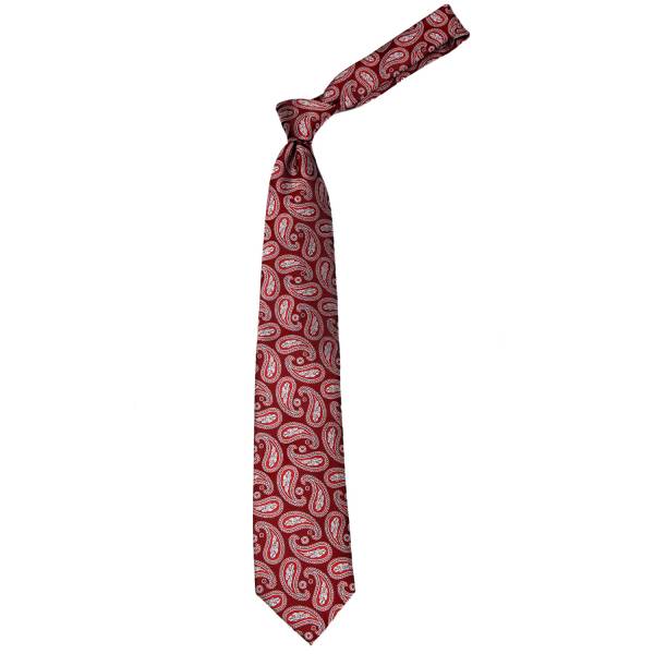 Burgundy Paisley Men's Tie Regular