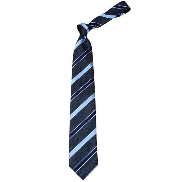 Gray Stripe Men's Tie Regular