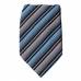 Gray Stripe Men's Tie Regular