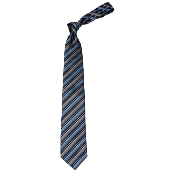 Gray Stripe Men's Tie Regular