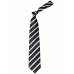 Gray Stripe Men's Tie Regular