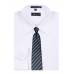 Gray Stripe XL Men's Tie Ties