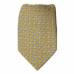 Gold Pattern Men's XL Zipper Tie Zipper Ties