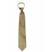 Gold Pattern Men's XL Zipper Tie Zipper Ties