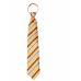 Gold Stripe Men's XL Zipper Tie Zipper Ties