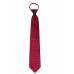 Burgundy Dot Men's XL Zipper Tie Zipper Ties