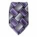 Gray Pattern Clip On Tie Mens Clip On Ties