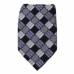 Gray Pattern Clip On Tie Mens Clip On Ties