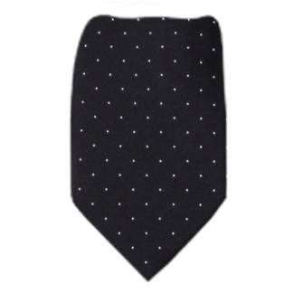 Gray Dot Men's XL Zipper Tie Zipper Ties