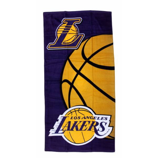 Licensed LA Lakers NBA Beach Towel Beach Towels