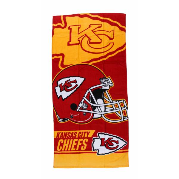 Licensed Kansas City Chiefs NFL Beach Towel Beach Towels