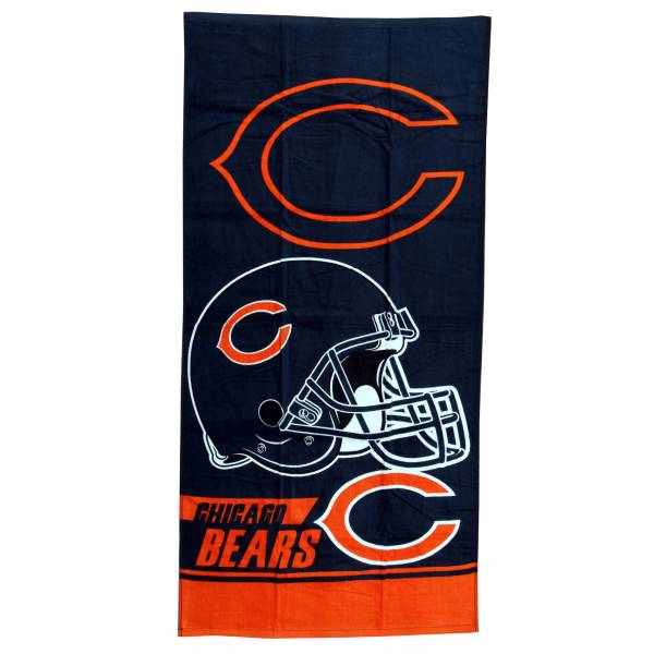 Licensed Chicago Bears NFL Beach Towel Beach Towels