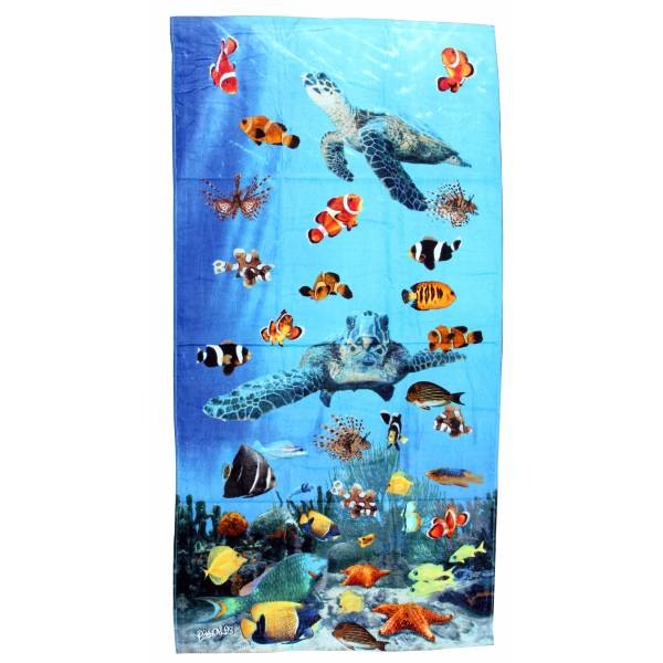 Tropical Fish Beach Towel Beach Towels