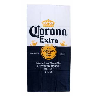 Corona Label Beach Towel Beach Towels